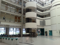 Foyer of Geoffrey Manton Building